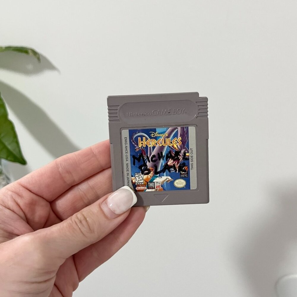 Disney's Hercules Video Game for Gameboy